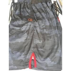 NEW WITHOUT Tags AND1 GRAY/BLACK CAMO MENS SHORTS SIZE SMALL BIN308